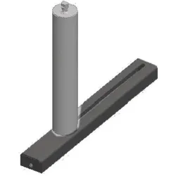 Metallkraft, Zubehör Maschine, seitliche Führungsrolle 200 mm, beweglich