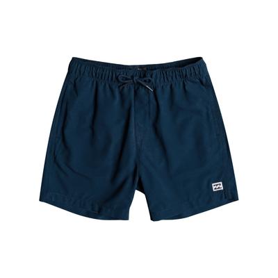 Badeshorts BILLABONG "All Day Layback", Kinder, Gr. 12, blau (navy), Obermaterial:100% Polyester., Badehosen Badeshorts
