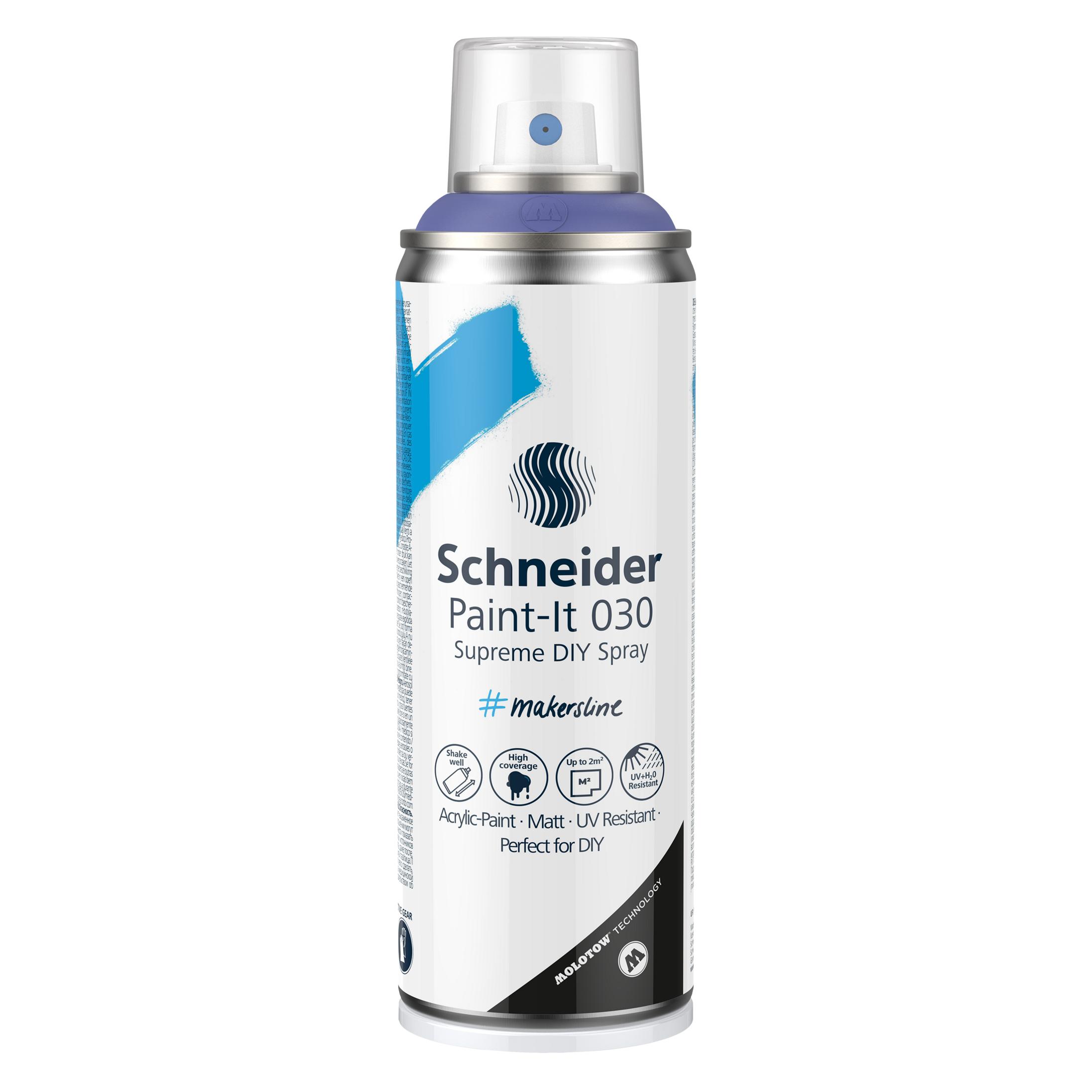 Schneider Paint-It 030 ML03050023 Acrylfarbe Flieder 200 ml (200 ml) (ML03050023)