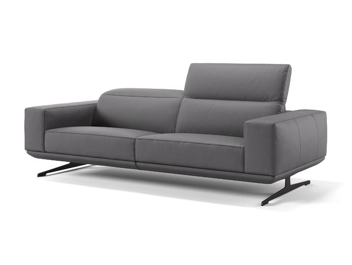 Designer Leder 3-Sitzer Couch MERANO Lounge Sofa Designcouch