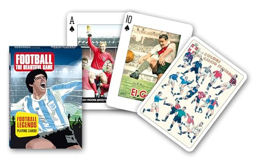 Gibsons Football Legends Speelkaarten van Piatnik