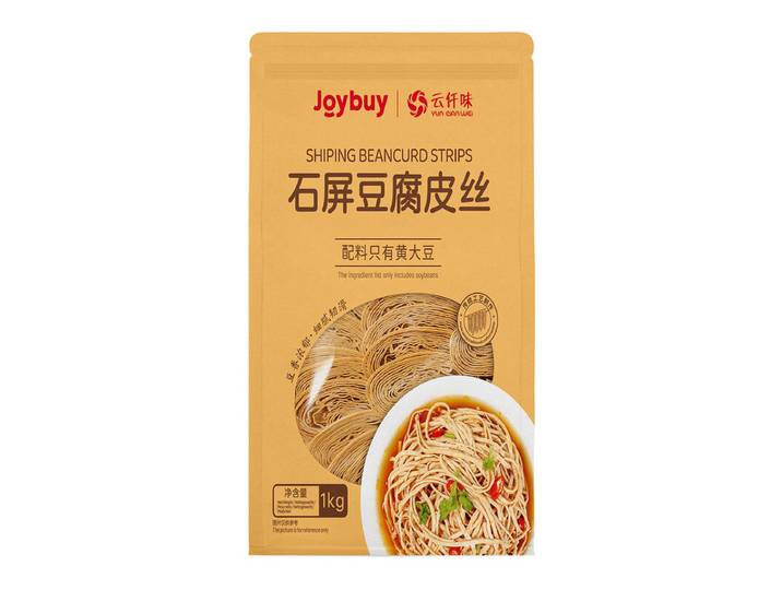 【Meilleure vente Sam's Club】 YUN QIAN WEI Shilin Lanières de peau de tofu Lot économique 1000 g
