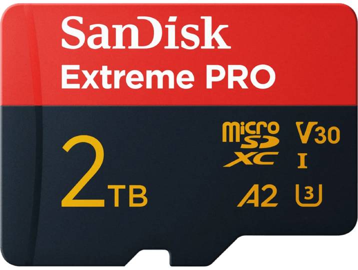 SanDisk MicroSDXC Extreme Pro 2TB 150MB/s