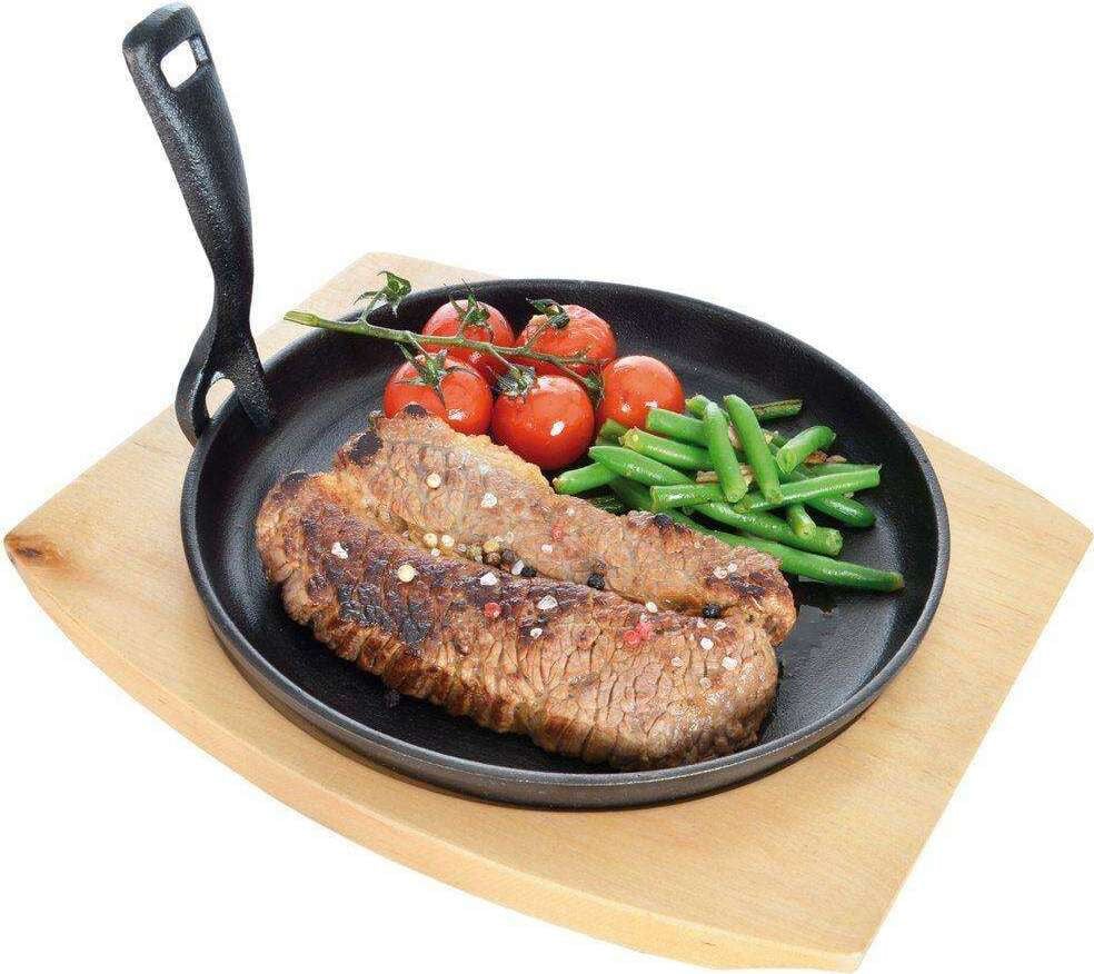 ORION Litina pan met handvat, diameter 22 cm