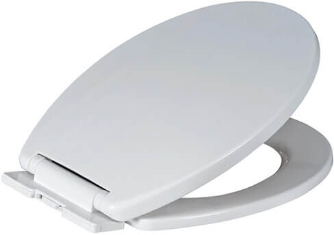 Showerdrape Prima White Quick Release Soft-Close Lightweight Toilet Seat