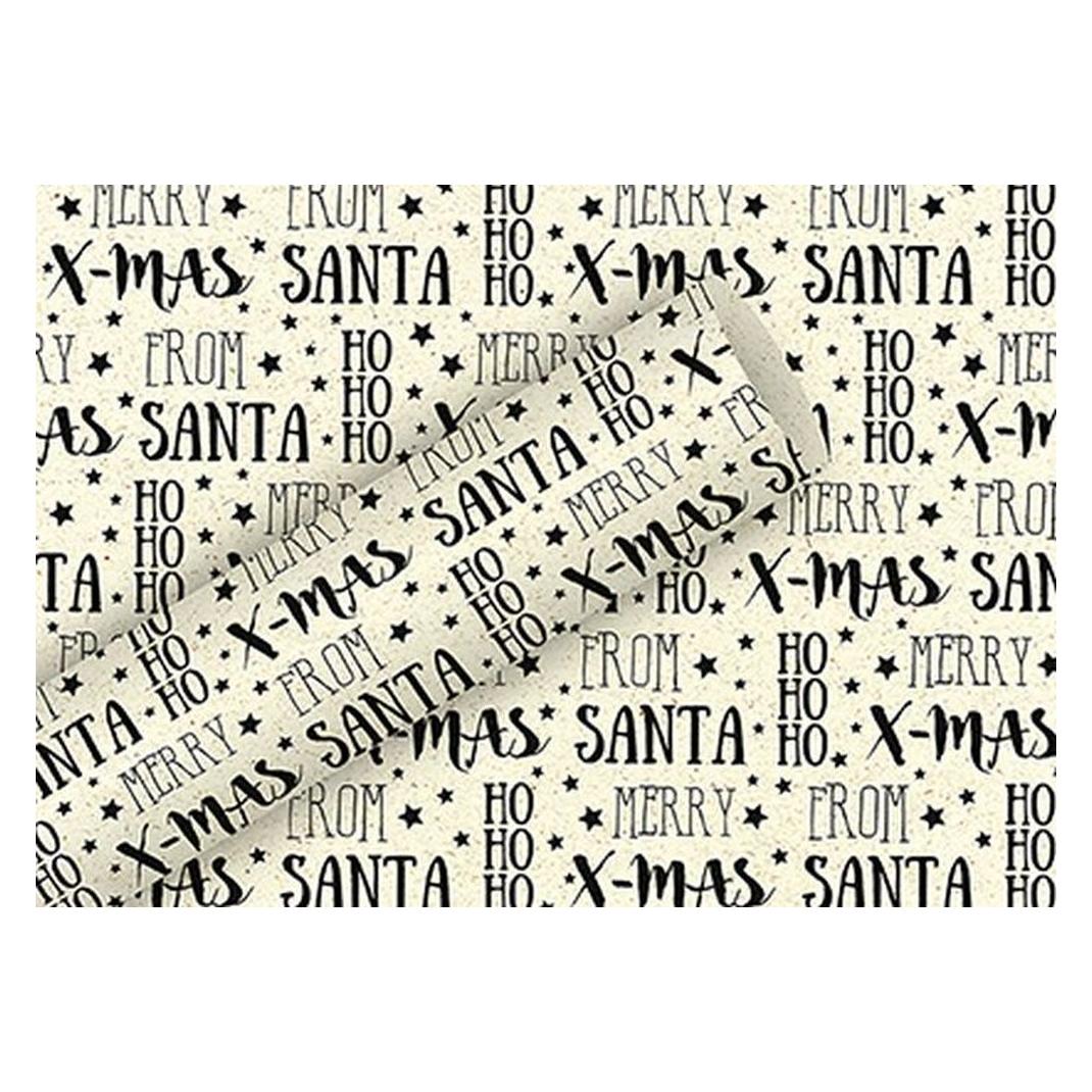 Braun + Company Geschenkpapier Graspapier From Santa (1x) (1457 22600)