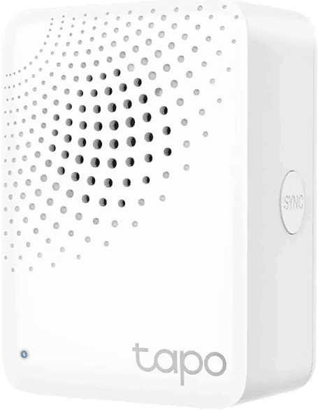 Smart Home Hub - TP-Link Tapo H100, Hasta 64 dispositivos, Con alarma, Blanco