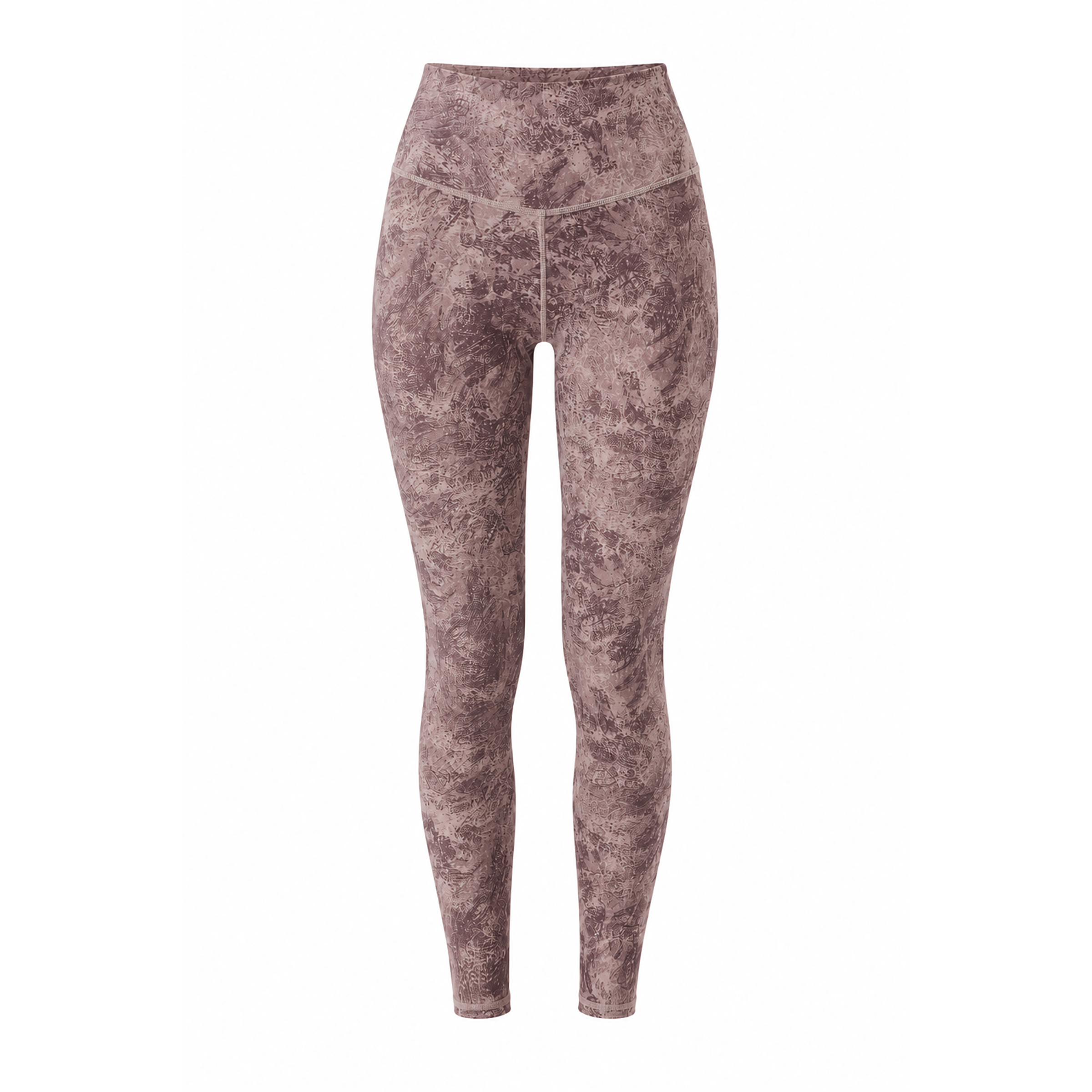 Mandala Monoprinted Tights Damen Yogahose rosa Größe S Yoga Elastisch