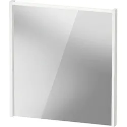 Duravit Spiegel mit LED-Beleuchtung „D-Code“ 65 × 70 cm in Beton Matt