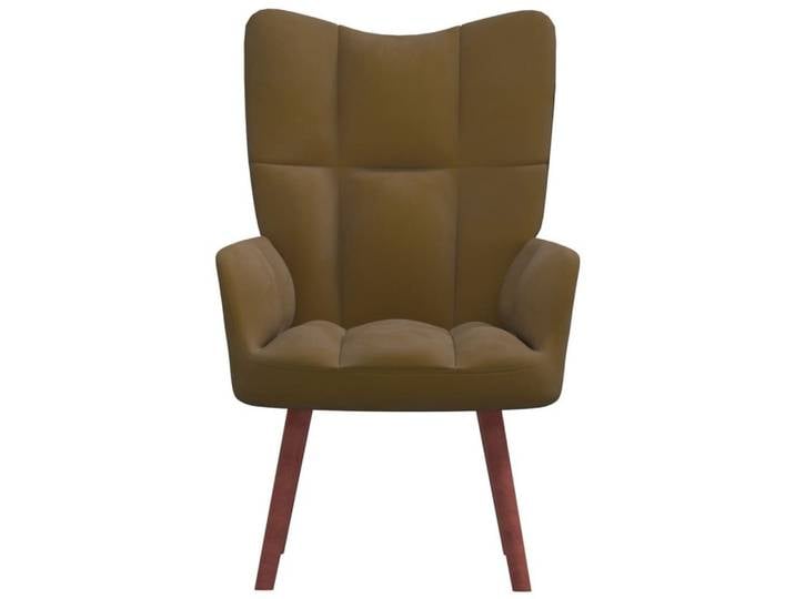 vidaXL Relaxsessel, Sessel Braun Samt