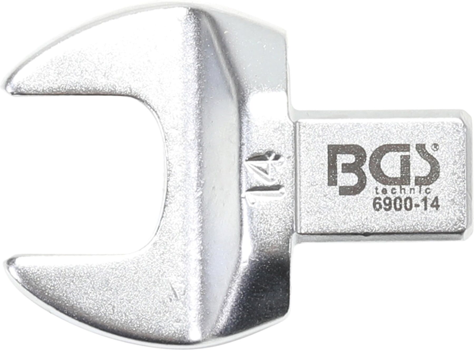 BGS Einsteck-Maulschlüssel 6900-14, 14 mm, Aufnahme 9 x 12 mm ; BGS technic)