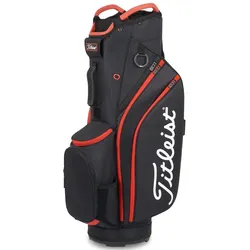 Titleist Cart 14 Cartbag - black/black/red