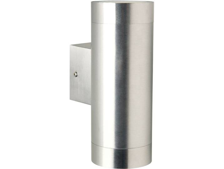 NORDLUX Wandlampe aussen Tin Silber Metall B 7.6 cm IP54