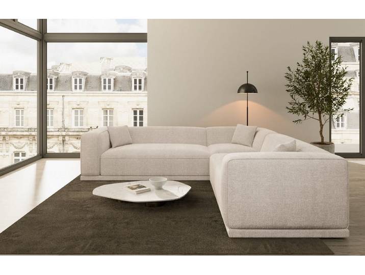 Stoff Ecksofa Merida L-Form