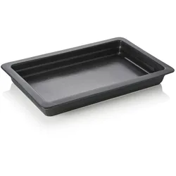 WAS Germany GN Behälter Induktion 1/1, 65 mm, schwarz, Porzellan