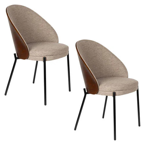 Dutchbone Rodin eetkamerstoelen set van 2