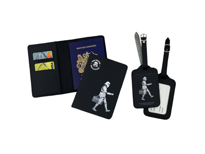 Reisepasshülle & Kofferanhänger Stormtrooper 2er Set