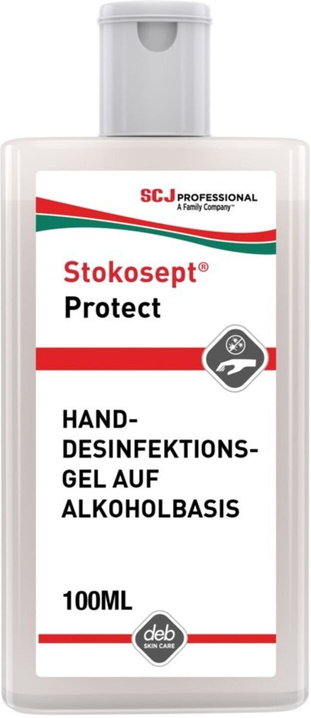STOKOSEPT Protect Gel-Handdesinfektion 100 ml Flasche Alkoholbasis ; SC Johnson Professional (99052012)