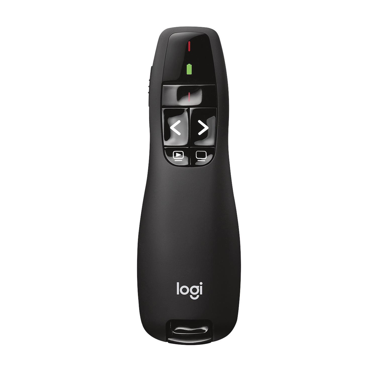 Logitech R400 Kabelloser Presenter Schwarz 910-001356