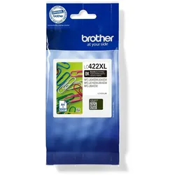 Brother LC422XLBK Druckerpatrone 1 Stück(e) Original Hohe (XL-) Ausbeute Schwarz