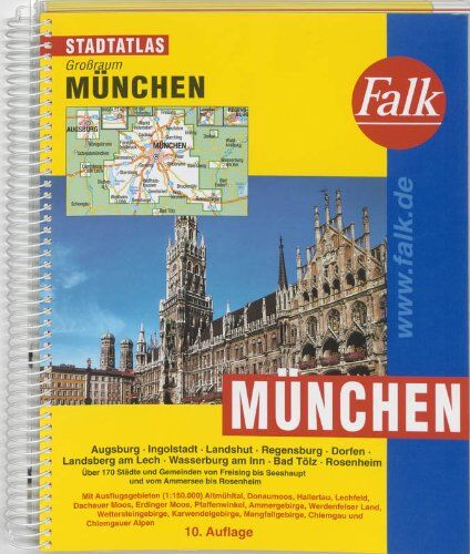 Falk Stadtatlas Großraum München - Preis vom 10.10.2026 11:48:34 h
