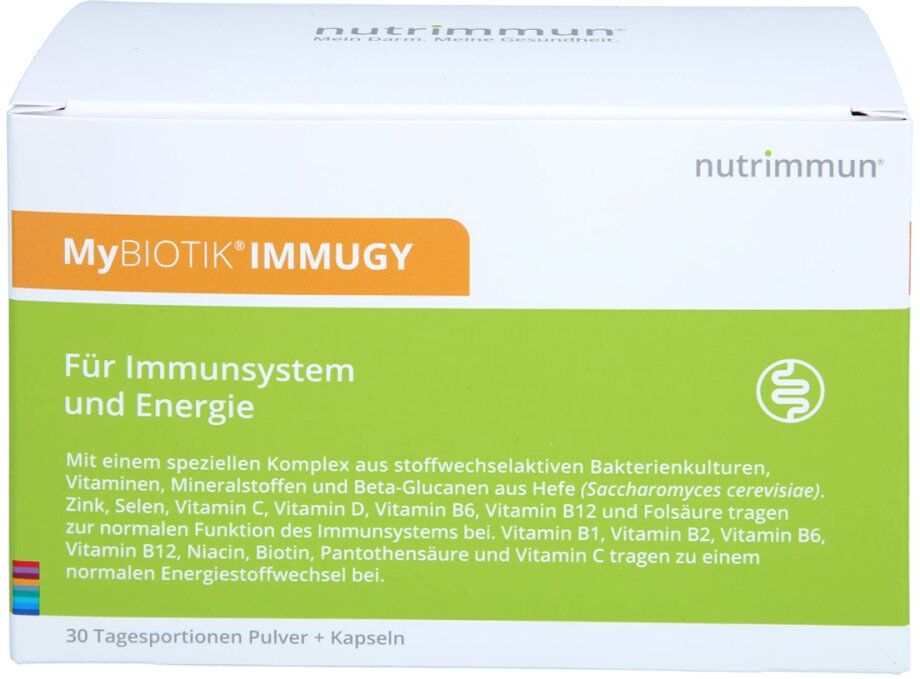 Mybiotik Immugy Kombipackung 30x2 g+60 Kapseln