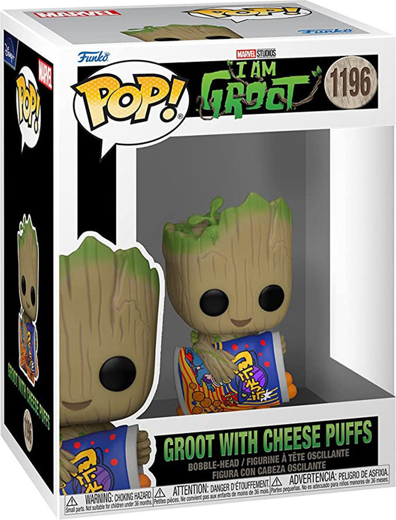 Funko Pop! Vinyl figuur Marvel I Am Groot - Groot met kaasstokjes 1196