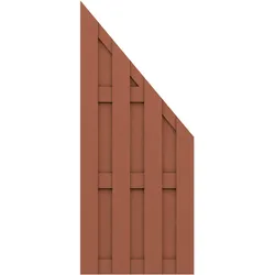 TraumGarten JUMBO WPC Anschluss braun