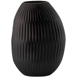 Philippi Design Glas Vase NOIR - schwarz - 25 cm