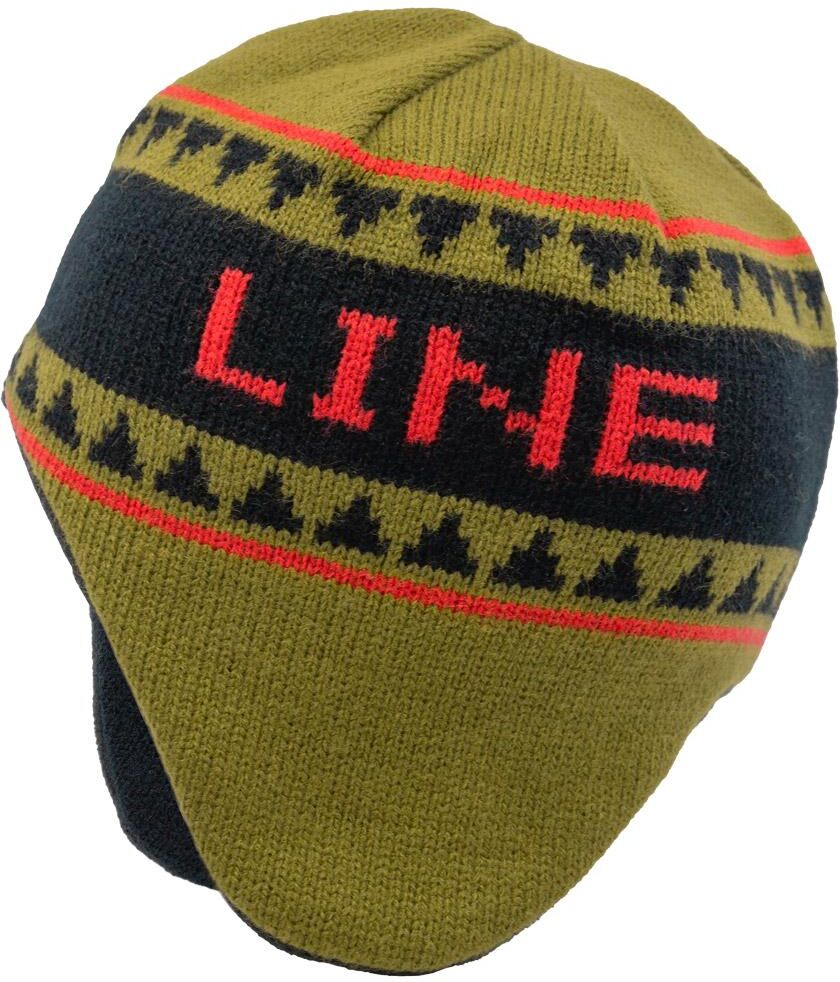 Line  - Heater Beanie Olive - Bonnet