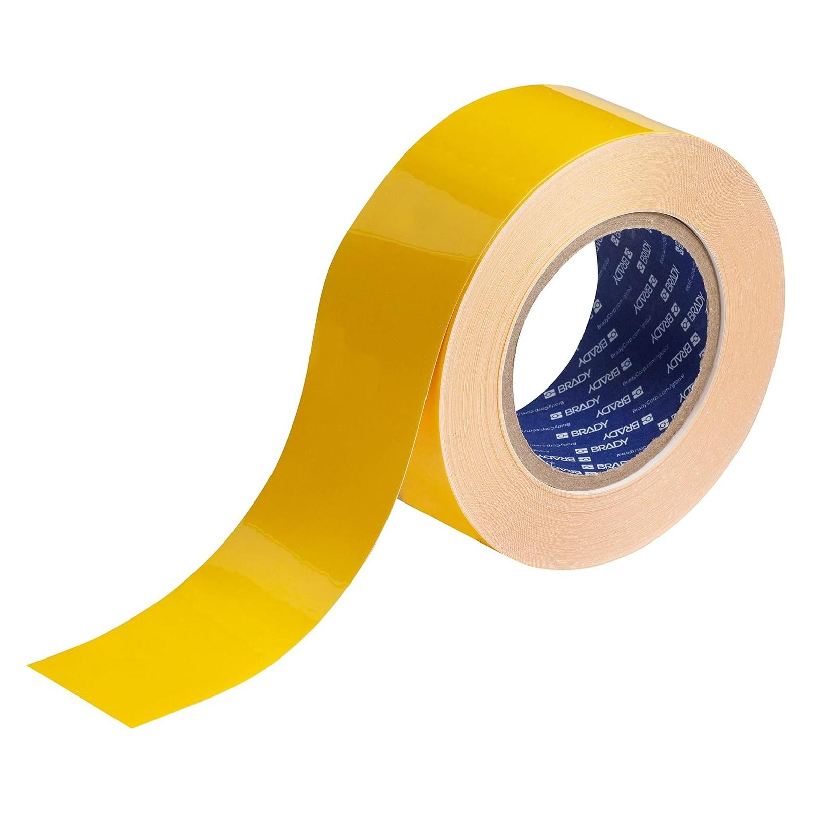 Brady B-514, ToughStripe, Bodenmarkierbänder, Polyester, gelb, 50,8mm x 30m (50.80 mm) (104312)