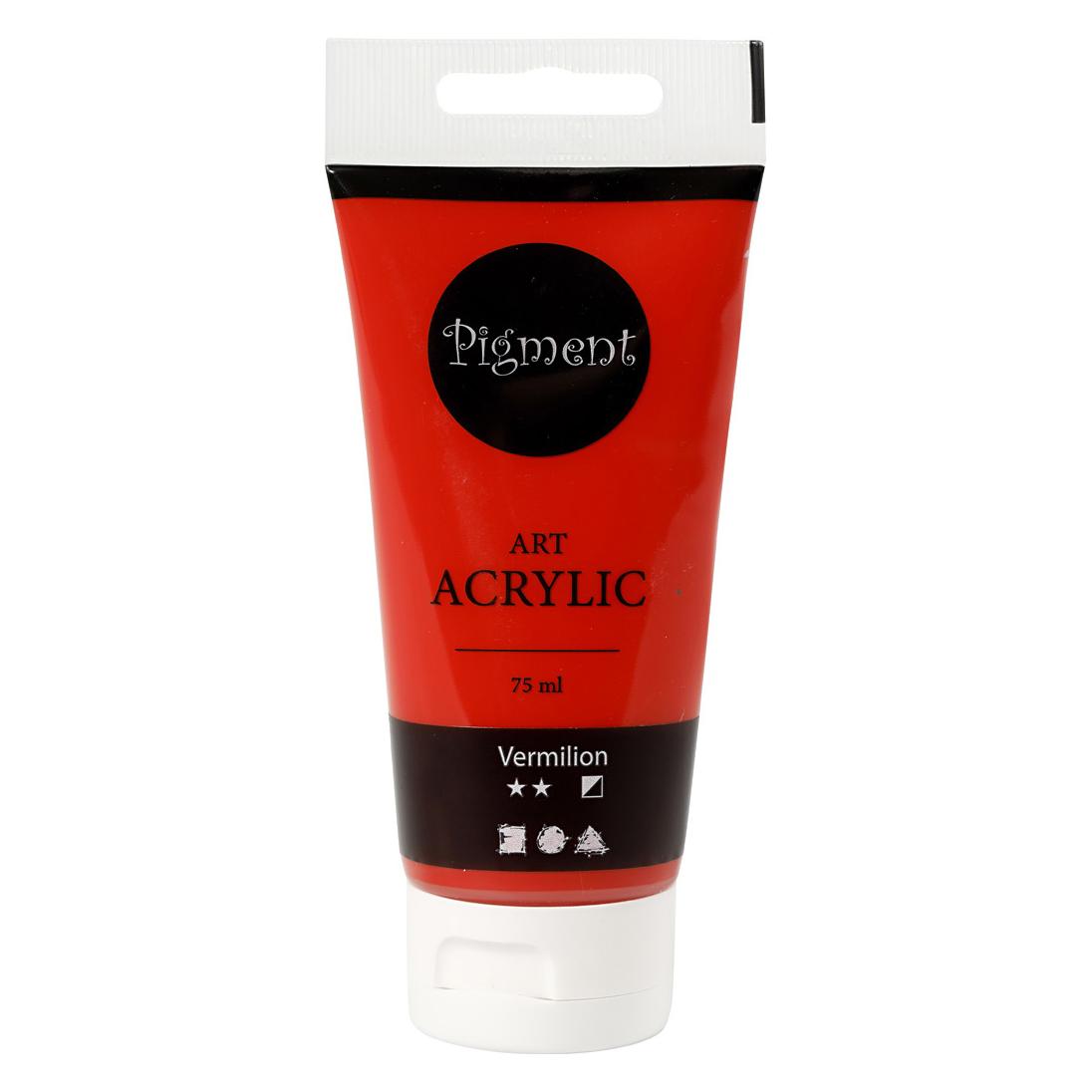 Creativ Company Pigment Art Acrylverf Vermilion, 75ml (75 ml) (35145)