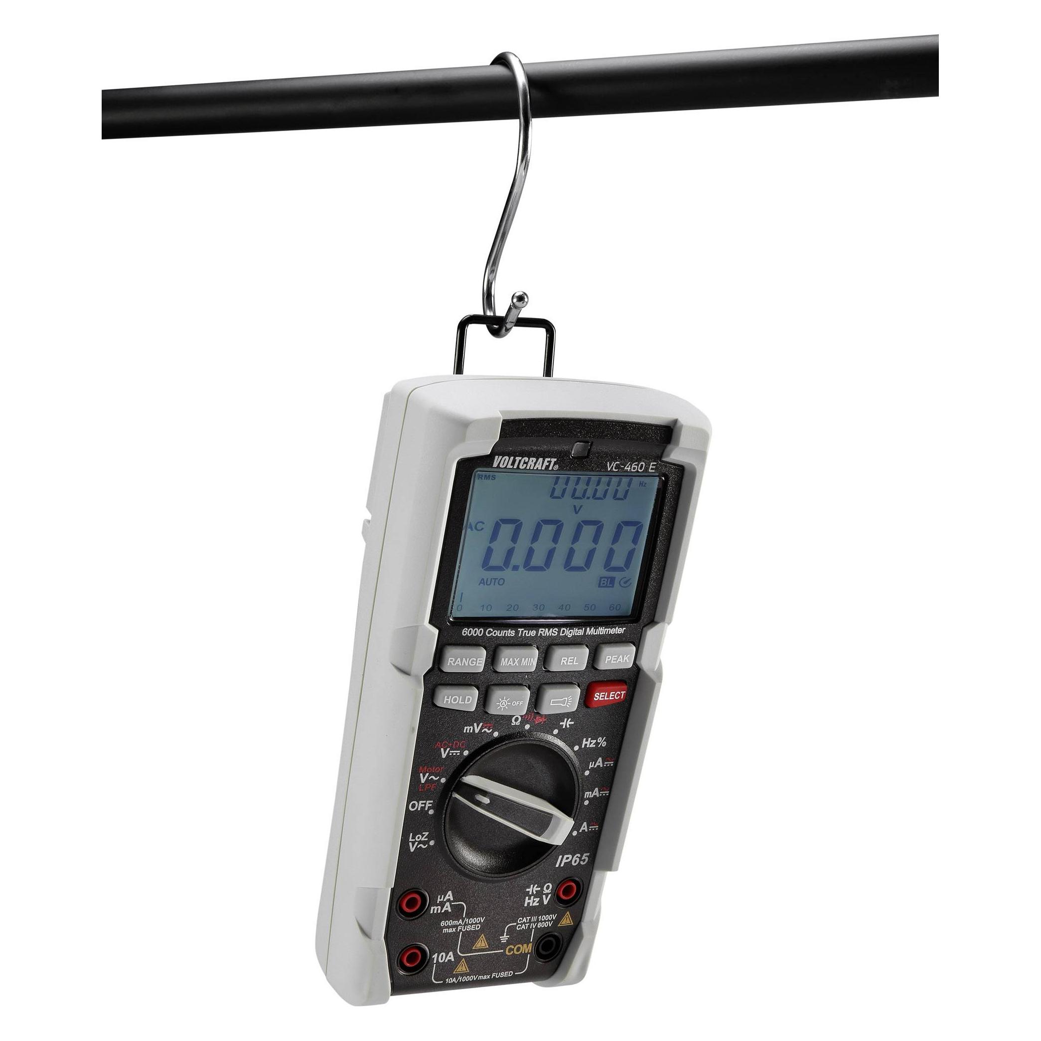 Voltcraft Hand-Multimeter (CAT III 1000V, CAT IV 600V, Hand-Multimeter) (VC-460 E)