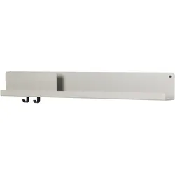 Muuto Folded Wandregal, 96 x 13 cm, grau