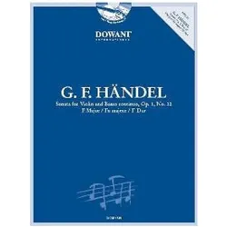 Sonate F-Dur op.1,12 (+CD) für Violine und Bc, Fachbücher von Georg Friedrich Händel