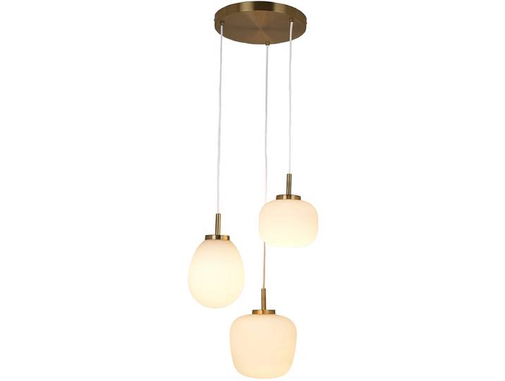 Hängelampe SABRI 47x120cm 25W weiss