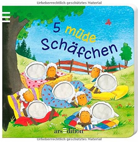 Sabine Cuno - 5 müde Schäfchen (5er Mini) - Preis vom 04.10.2026 03:51:26 h