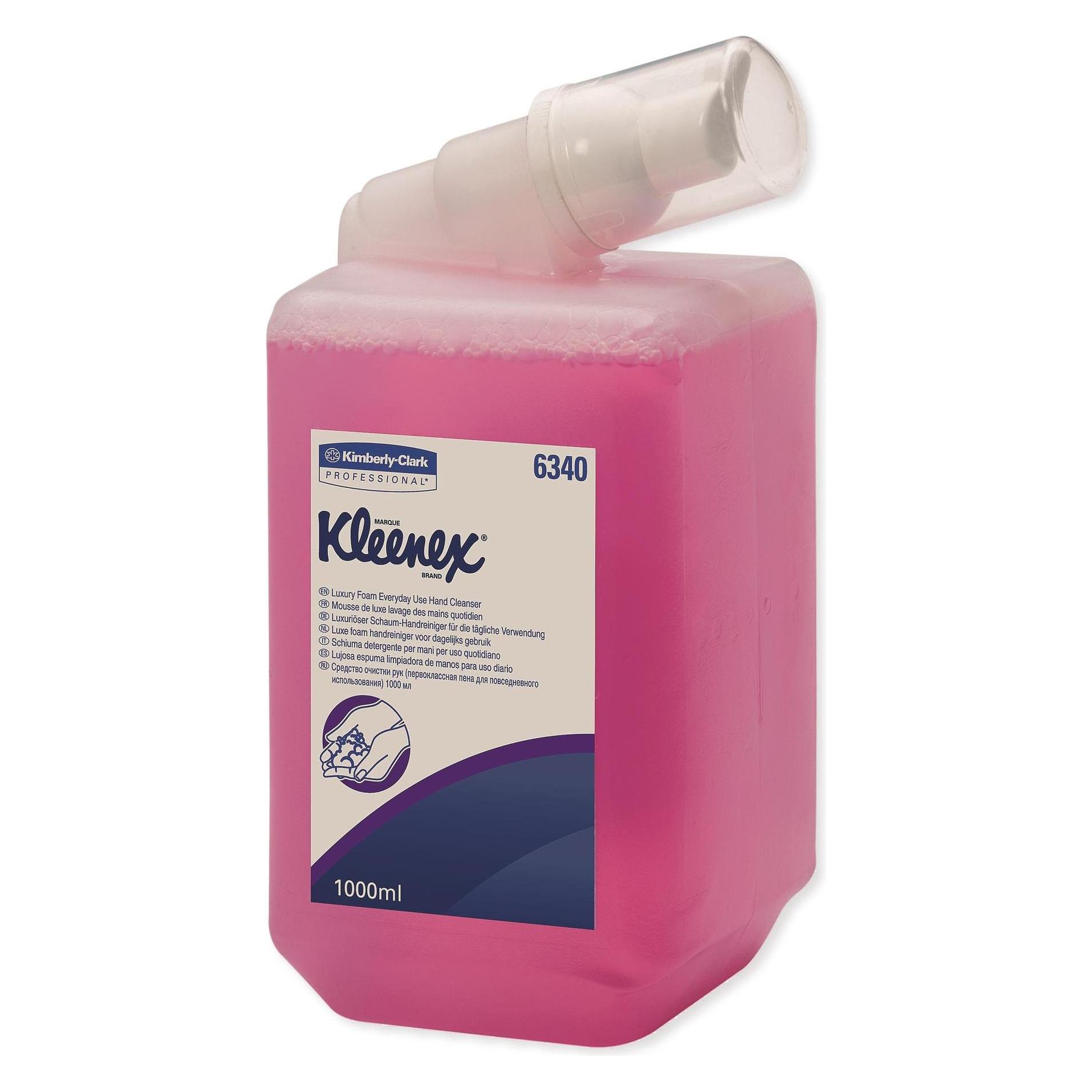 Kimberly-Clark KLEENEX 6340 Luxury Everyday Cleanser (Flüssigseife, 1000 ml) (6340)