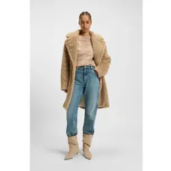 BOSS für Damen. 50548583 Beiger Mantel von Catedy (36), Lässig, Synthetisch
