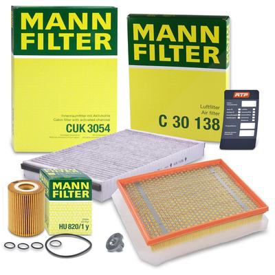 Mann-filter Inspektionspaket Filtersatz SET A [Hersteller-Nr. 10491787] für Opel