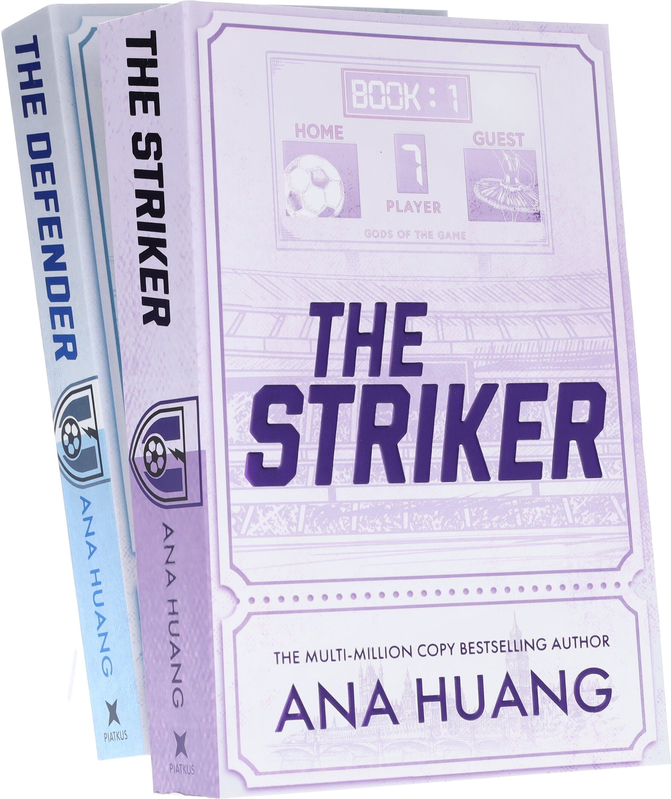 Gods of the Game Series (The Striker & The Defender) by Ana Huang 2 Books Collection Set - Fiction - Paperback Hachette