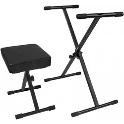 Gator Gfw-Keybench-Set (Keyboard), Instrumentenständer + Halter, Schwarz