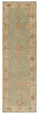 SAFAVIEH Couture Hand-knotted Oushak Tonna Traditional Oriental Wool Rug with Fringe