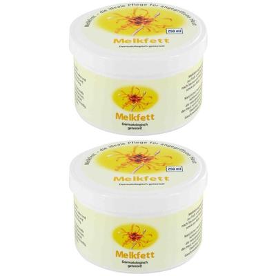 Melkfett MIT Hamamelis und Zink Salbe 2x 2x250 ml