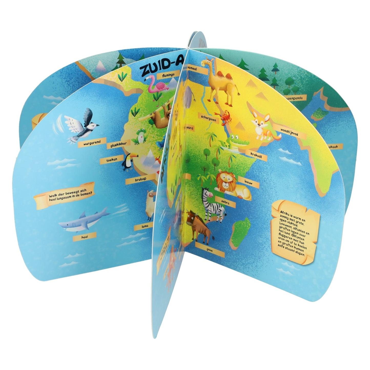 Mondikaarten Mein erster Tieratlas (73036606)