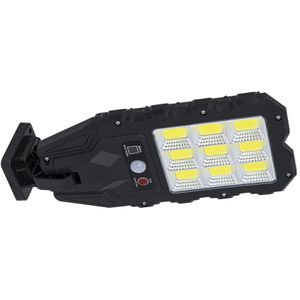 Böttcher-AG LED-Außenstrahler IP44 wasserfest, 4 Watt / 300 Lumen, tageslichtweiß, Solar, mit Bewegungsmelder