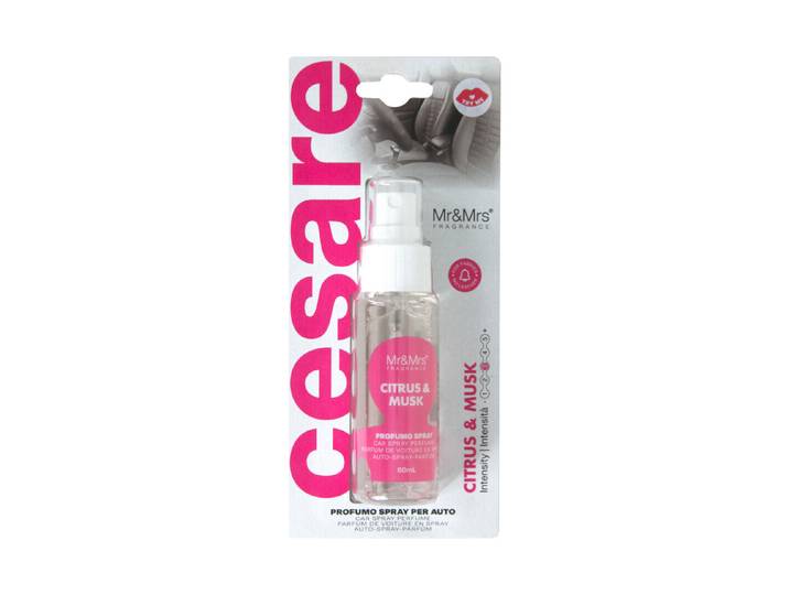 Cesare Spray - Fuxia - Citrus & Musk - 50 ml