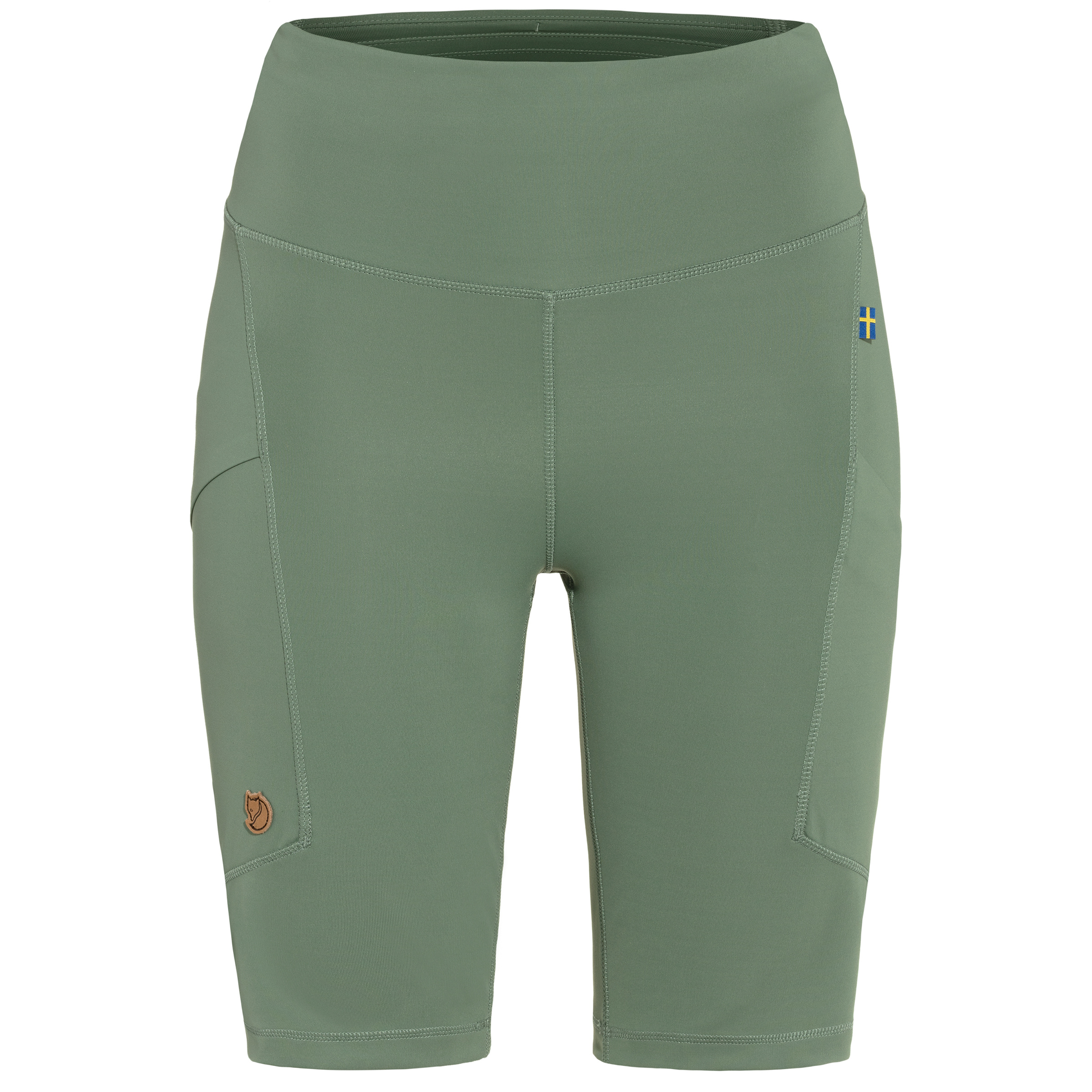Fjällräven Abisko Short Tights Damen Tights & Leggings gruen Größe L Camping