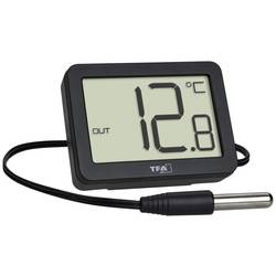 TFA Dostmann TFA - Thermometer - digital - Schwarz Thermometer Schwarz 30.1066.01