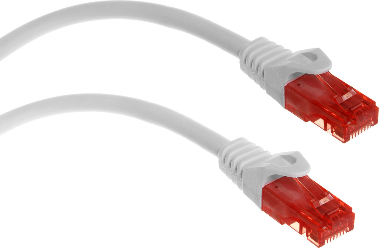 Maclean Ethernet patchkabel Cat6 UTP 2x RJ45 wit 3 meter